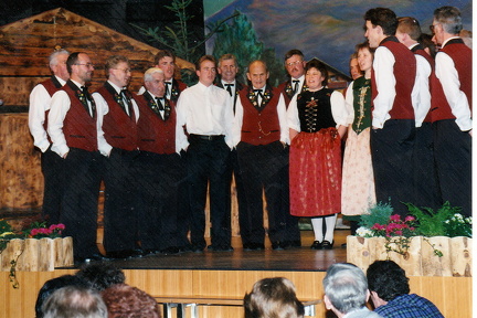 Jodelklub 1995 gesamt BÃ¼hne 2